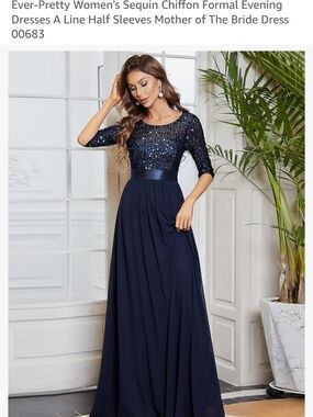 ever pretty navy bridesmaid dresses Dusty Blue Bridesmaid Gowns